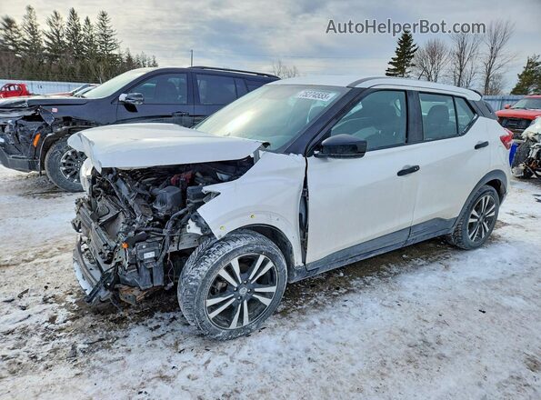 3N1CP5CU6KL505618 2019 NISSAN KICKS White Przód lewy