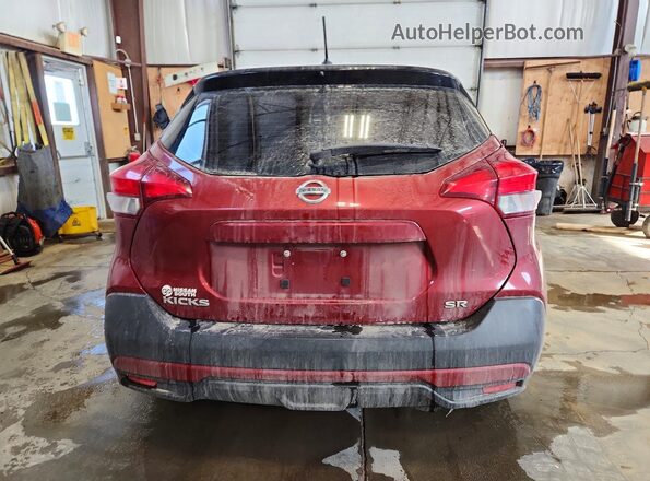 3N1CP5CU6KL551997 2019 NISSAN KICKS Темно-бордовый Вид сзади