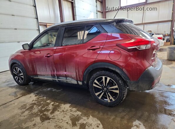 3N1CP5CU6KL551997 2019 NISSAN KICKS Темно-бордовый Задняя левая четверть