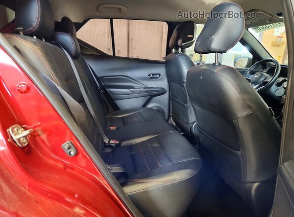 3N1CP5CU6KL551997 2019 NISSAN KICKS Темно-бордовый Вид задних сидений