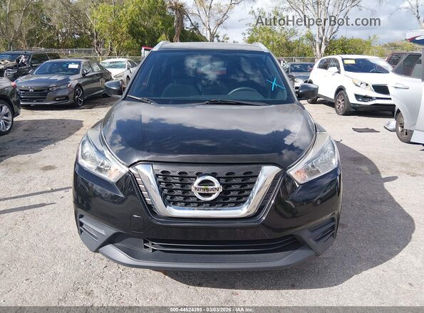 3N1CP5CU7JL498676 2018 NISSAN KICKS Black Widok zestawu wskaźników