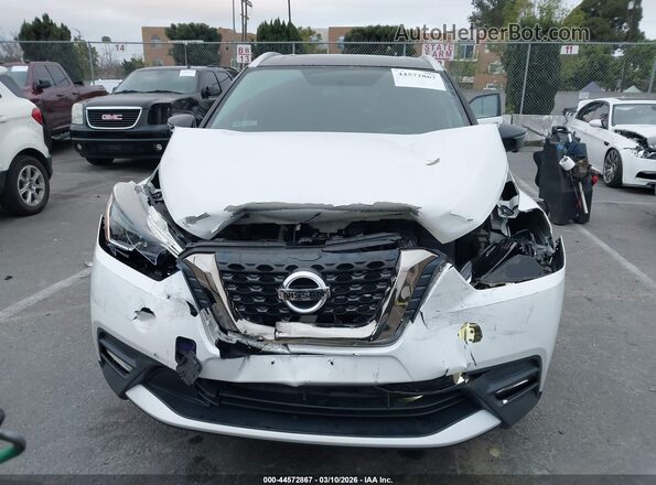 3N1CP5CU7KL519723 2019 NISSAN KICKS Белый Вид щитка приборов