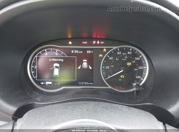 3N1CP5CU8JL514061 2018 NISSAN KICKS White Հետևի նստատեղերի տեսք