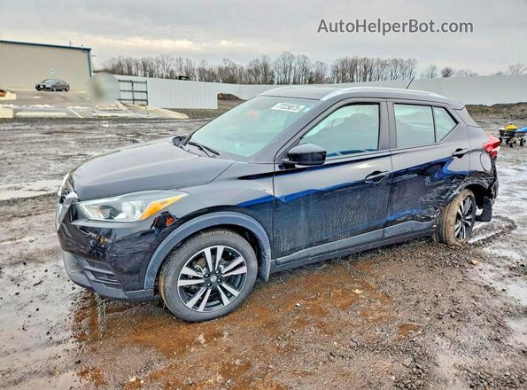 3N1CP5CU8JL545827 2018 NISSAN KICKS Черный Передняя левая четверть