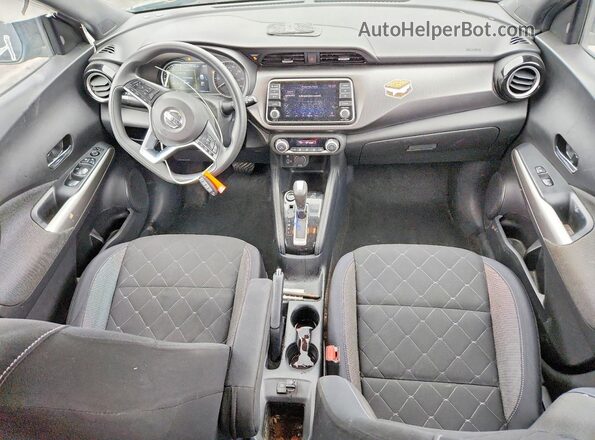 3N1CP5CU8JL545827 2018 NISSAN KICKS Черный Вид панели приборов