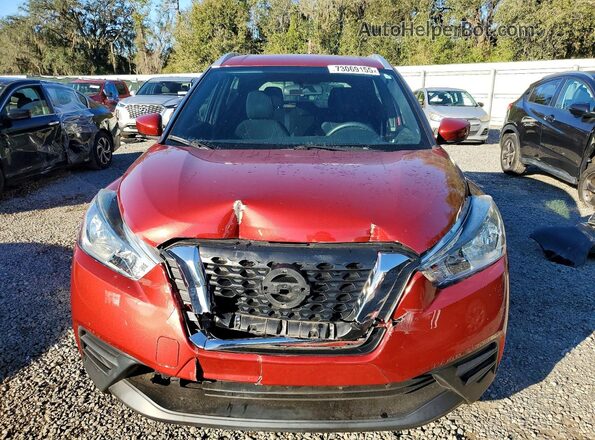 3N1CP5CU8KL516281 2019 NISSAN KICKS Красный Вид спереди