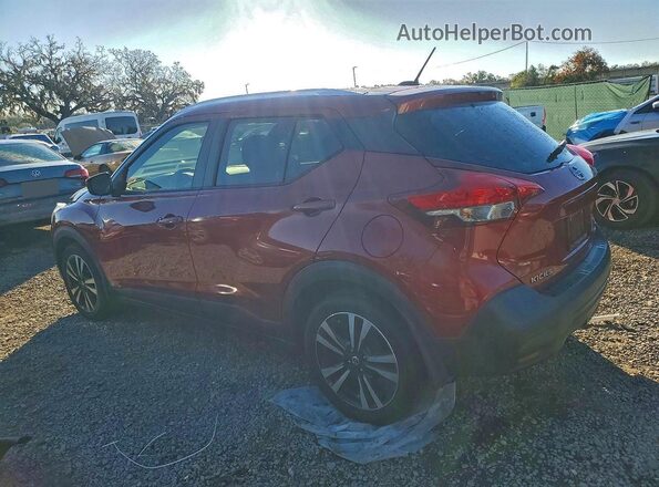 3N1CP5CU8KL516281 2019 NISSAN KICKS Красный Задняя левая четверть