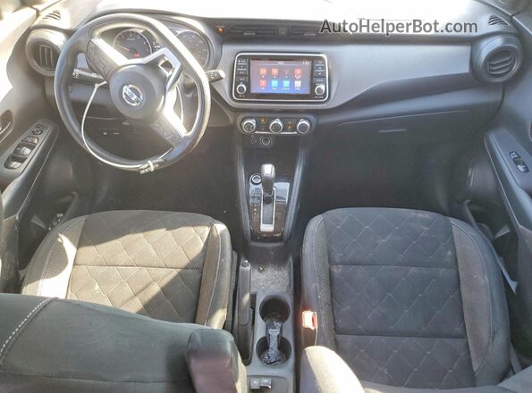 3N1CP5CU8KL533436 2019 NISSAN KICKS Black Widok deski rozdzielczej