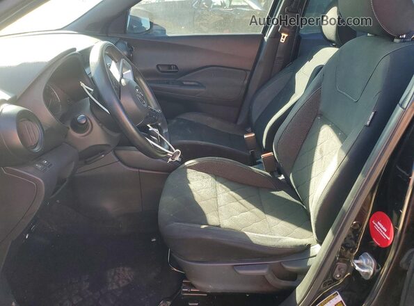 3N1CP5CU8KL533436 2019 NISSAN KICKS Black Widok wnętrza z przodu