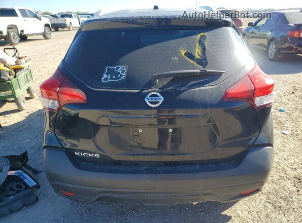 3N1CP5CU8KL533436 2019 NISSAN KICKS Black Widok z tyłu