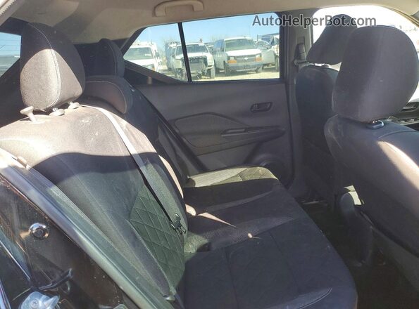 3N1CP5CU8KL533436 2019 NISSAN KICKS Black Widok tylnych siedzeń