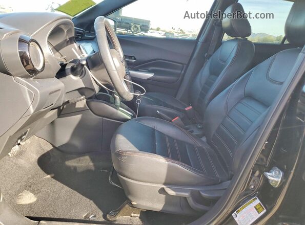 3N1CP5CU8KL556344 2019 NISSAN KICKS Black Widok wnętrza z przodu
