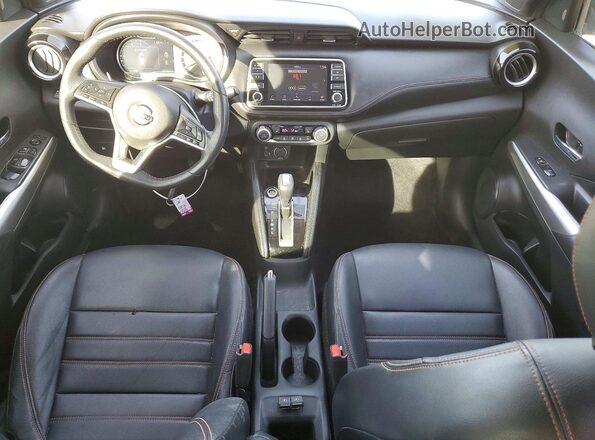 3N1CP5CU8KL556344 2019 NISSAN KICKS Black Widok deski rozdzielczej