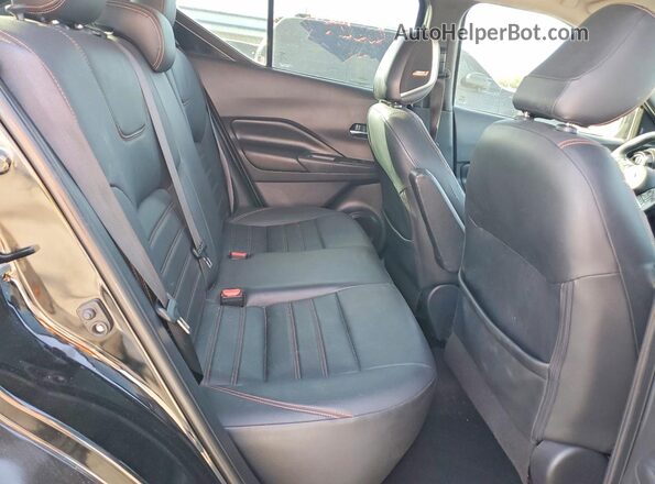 3N1CP5CU8KL556344 2019 NISSAN KICKS Black Widok wnętrza z tyłu