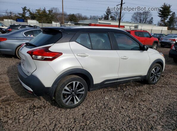 3N1CP5CU9KL488703 2019 NISSAN KICKS Белый Задняя правая четверть