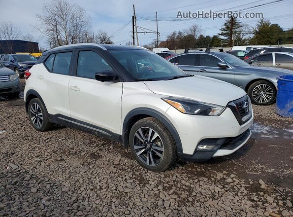 3N1CP5CU9KL488703 2019 NISSAN KICKS Белый Передняя правая четверть