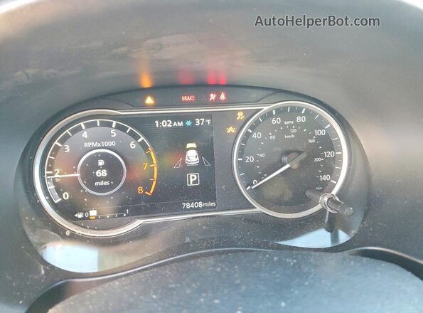 3N1CP5CU9KL514622 2019 NISSAN KICKS Black Instrument cluster view