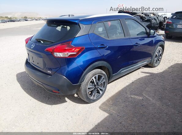 3N1CP5CUXJL534957 2018 NISSAN KICKS Синий Задняя правая четверть
