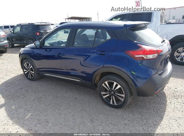 3N1CP5CUXJL534957 2018 NISSAN KICKS Синий Задняя левая четверть