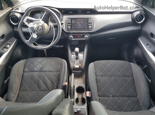 3N1CP5CUXKL517397 2019 NISSAN KICKS White Widok deski rozdzielczej