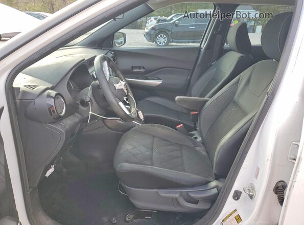 3N1CP5CUXKL517397 2019 NISSAN KICKS White Widok wnętrza z przodu