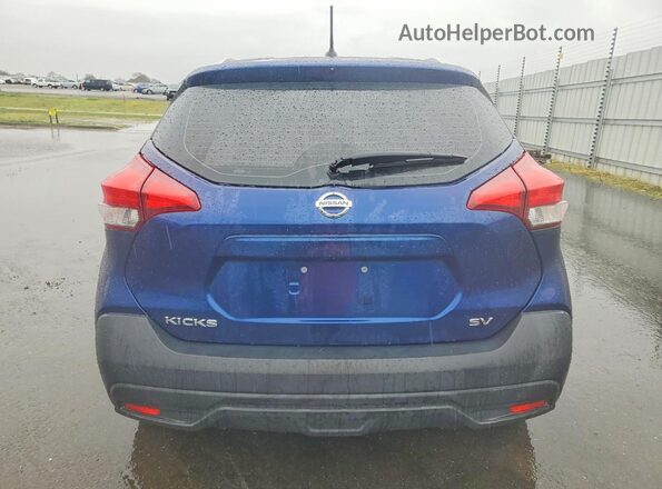 3N1CP5CUXKL534409 2019 NISSAN KICKS Blue Rear view