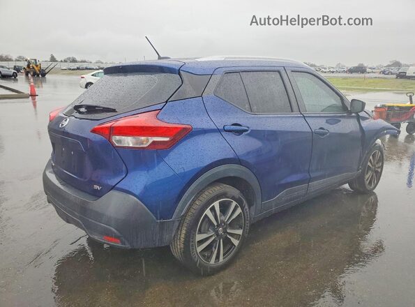 3N1CP5CUXKL534409 2019 NISSAN KICKS Blue Rear right