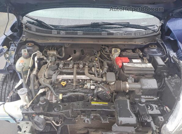3N1CP5CUXKL534409 2019 NISSAN KICKS Blue Engine compartment view