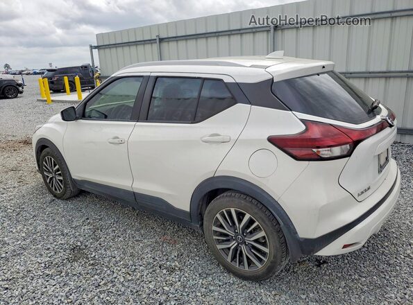 3N1CP5CV0ML518229 2021 NISSAN KICKS White Trasero izquierdo