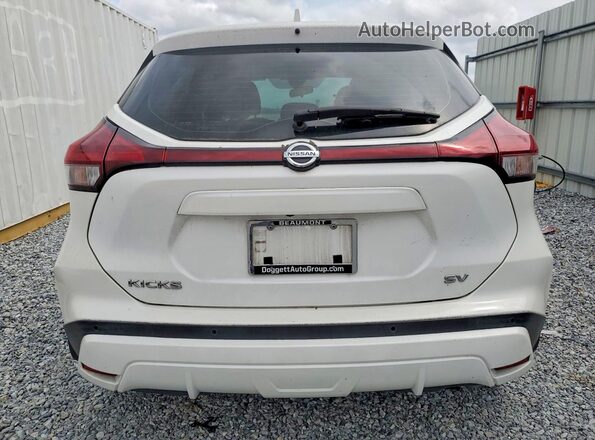 3N1CP5CV0ML518229 2021 NISSAN KICKS White Vista trasera