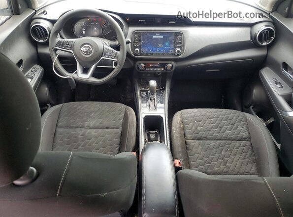 3N1CP5CV0ML518229 2021 NISSAN KICKS White Vista del salpicadero
