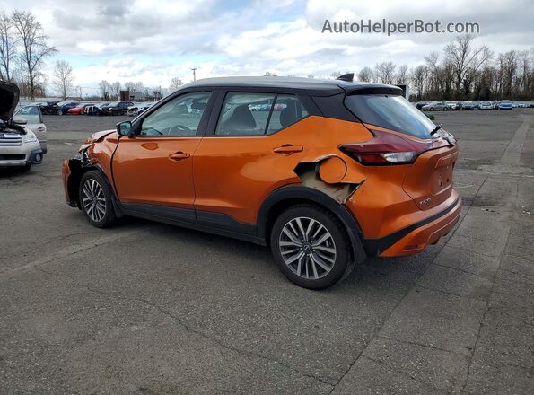 3N1CP5CV2NL484747 2022 NISSAN KICKS Orange Задня ліва чверть