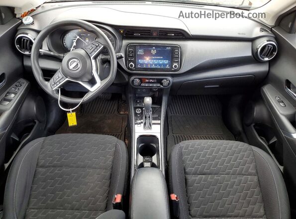 3N1CP5CV2NL484747 2022 NISSAN KICKS Orange Вид панелі приладів
