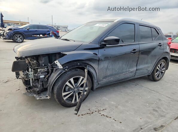 3N1CP5CV3LL549618 2020 NISSAN KICKS Черный Передняя левая четверть