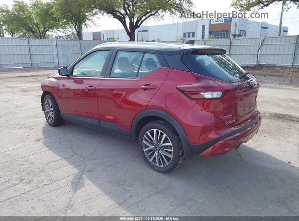 3N1CP5CV3PL549690 2023 NISSAN KICKS Red უკანა მარცხენა