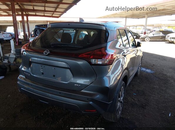 3N1CP5CV5PL505660 2023 NISSAN KICKS Gray Задня права чверть