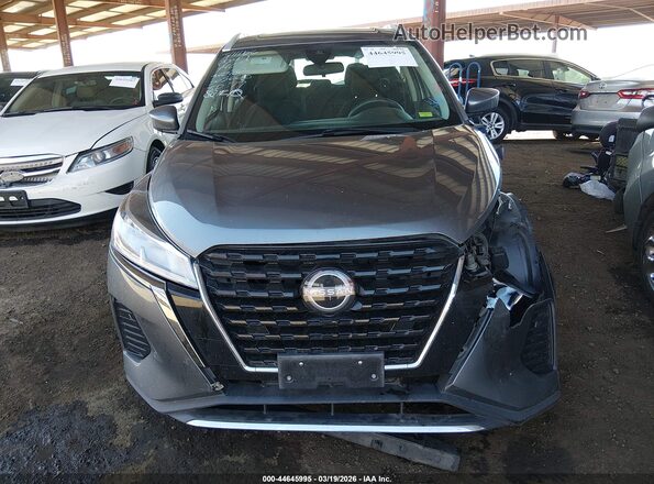 3N1CP5CV5PL505660 2023 NISSAN KICKS Gray Вид щитка приладів