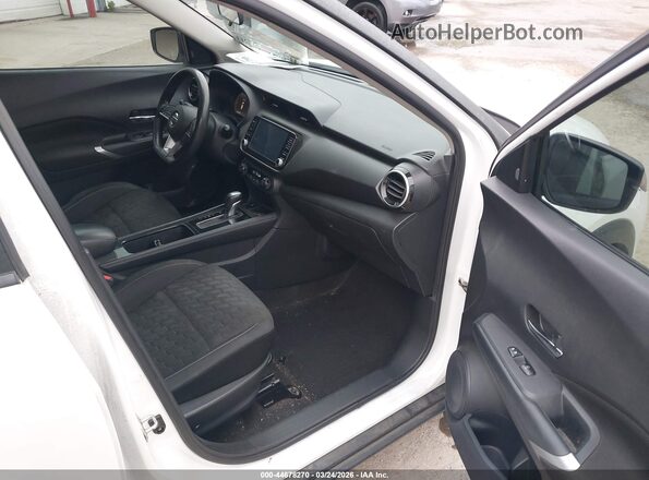 3N1CP5CV6ML554037 2021 NISSAN KICKS White Սալոնի դիմացի տեսք