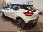 2020 Nissan Kicks Sv Xtronic Cvt White vin: 3N1CP5CV7LL578104