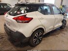 2020 Nissan Kicks Sv Xtronic Cvt White vin: 3N1CP5CV7LL578104