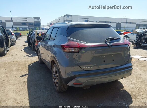 3N1CP5CV8RL557335 2024 NISSAN KICKS Серый Задняя левая четверть