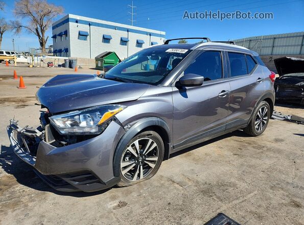3N1CP5CV9LL481423 2020 NISSAN KICKS Gray Передня ліва чверть