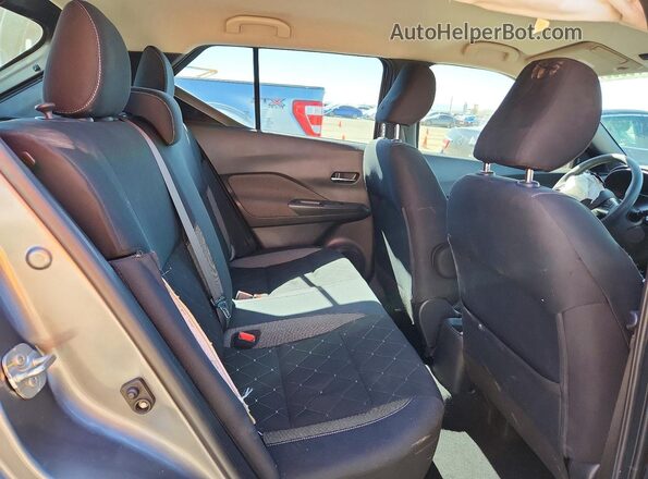 3N1CP5CV9LL481423 2020 NISSAN KICKS Gray Вид задньої частини салону
