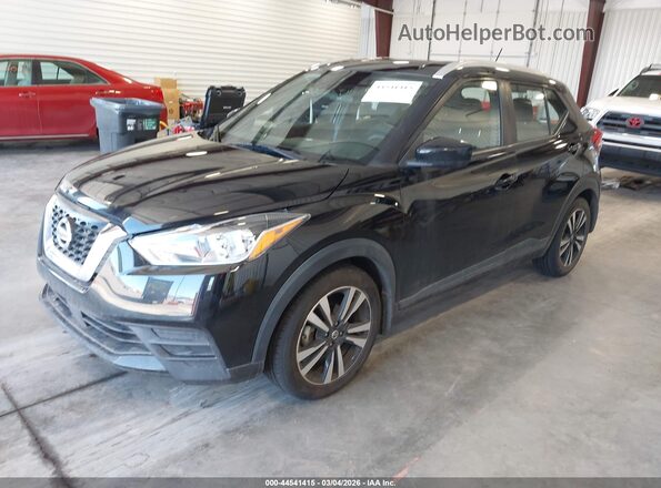 3N1CP5CV9LL539613 2020 NISSAN KICKS Черный Передняя левая четверть