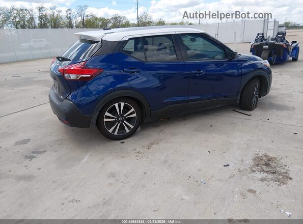 3N1CP5DV0LL563426 2020 NISSAN KICKS Синий Задняя правая четверть
