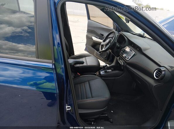 3N1CP5DV0LL563426 2020 NISSAN KICKS Синий Вид салона спереди