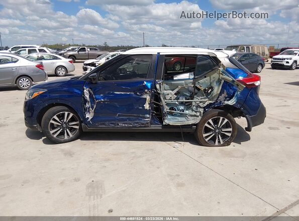 3N1CP5DV0LL563426 2020 NISSAN KICKS Синий Панорамный вид салона 360°