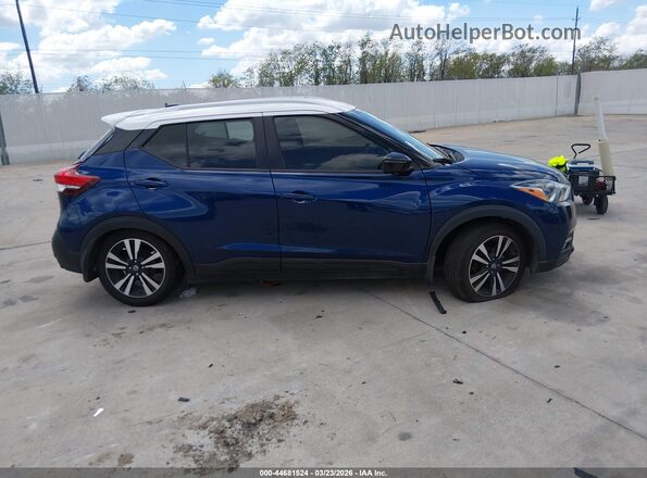 3N1CP5DV0LL563426 2020 NISSAN KICKS Синий Вид задней части салона