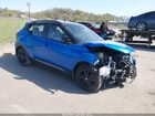 2021 Nissan Kicks Sr Xtronic Cvt Blue vin: 3N1CP5DV1ML563677