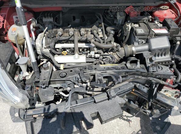 3N1CP5DV2LL551570 2020 NISSAN KICKS Красный Вид подкапотного пространства